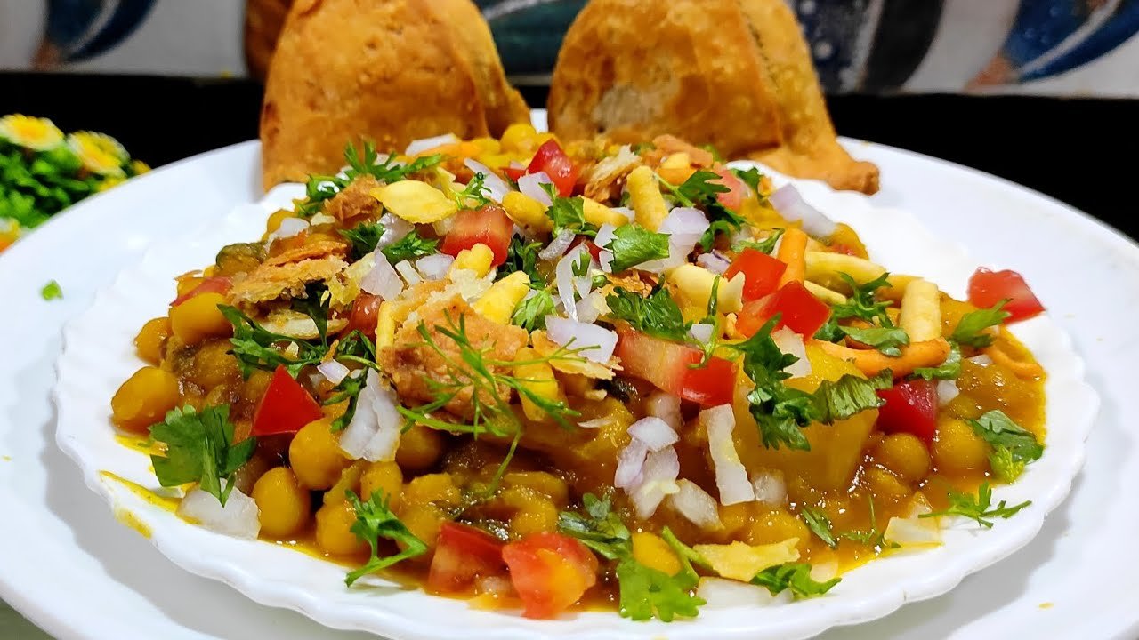 Samosa Matar Half Plate (1/2 Plate)